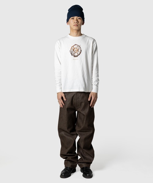 Chocolate Jesus (チョコレートジーザス )の「SPHERE LS TEE(Tシャツ/カットソー・メンズ・ネイビー/ホワイト/ブラウン/ピンク・MEDIUM/X-LARGE/XX-LARGE/LARGE)」の15枚目の写真