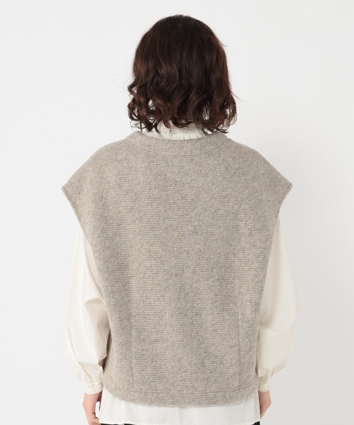 studio CLIP(スタディオクリップ)の「ウールミックススライバーベスト(ベスト・レディース・ブラウン/ベージュ/アイボリー・FREE)」の18枚目の写真