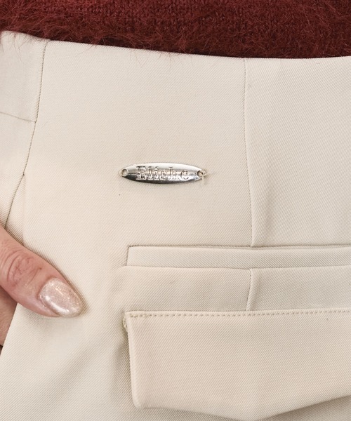 Elishe(エリシェ)の「アシンメトリーミニスカート(スカート・レディース・チャコールグレー/アイボリー/ベージュ・0/1)」の16枚目の写真