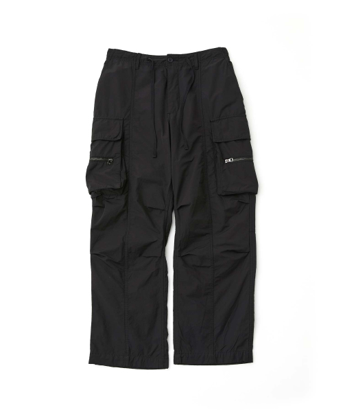 WMC(ダブリューエムシー)の「パラシュートパンツ_BLACK(その他パンツ・メンズ・ブラック・32(L)/30(M)/X-LARGE)」の2枚目の写真