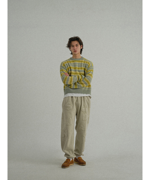 SUNDAY FRUIT MARKET(サンデーフルーツマーケット)の「STRIPE SUN KNIT CREW MINT(ニット/セーター・メンズ・その他・MEDIUM/LARGE)」の7枚目の写真