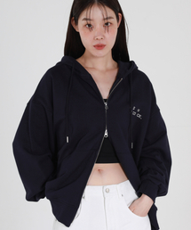 ESN（イーエスエヌ）の「ESNロゴツーウェイフードジップアップネイビー（パーカー）」