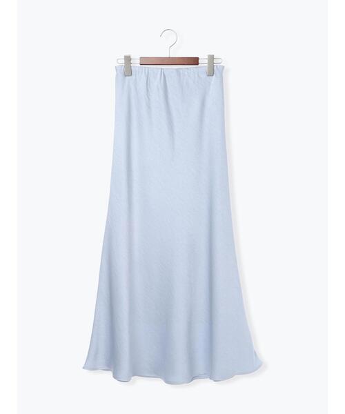 Te chichi(テチチ)の「【宮本茉由着用】ヴィンテージサテンナロースカート(スカート・レディース・サックスブルー/チャコールグレー/モカ・F)」の18枚目の写真