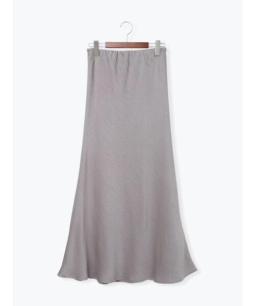 Te chichi(テチチ)の「【宮本茉由着用】ヴィンテージサテンナロースカート(スカート・レディース・サックスブルー/チャコールグレー/モカ・F)」の19枚目の写真