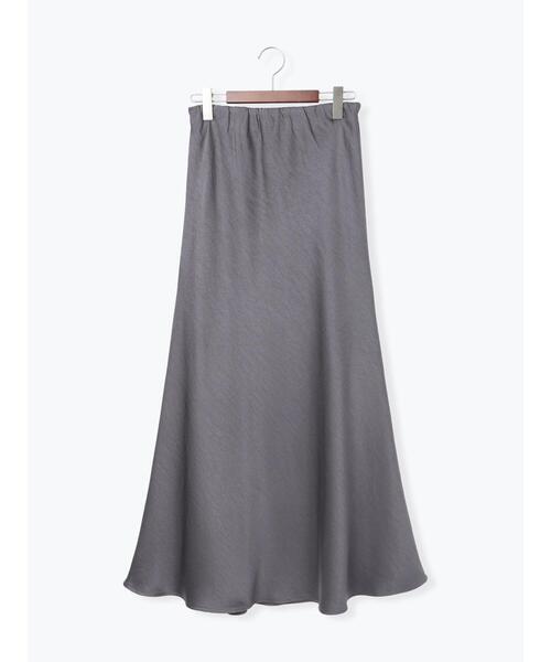 Te chichi(テチチ)の「【宮本茉由着用】ヴィンテージサテンナロースカート(スカート・レディース・サックスブルー/チャコールグレー/モカ・F)」の20枚目の写真