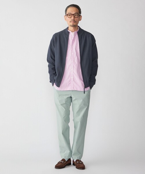 SHIPS（シップス）の「SHIPS: 〈手洗い可能〉SOLOTEX(R) ピケ ドライバーズ ニット（カーディガン/ボレロ・メンズ・ブラウン/ダークグレー/ネイビー・SMALL/MEDIUM/LARGE/X-LARGE）」の8枚目の写真