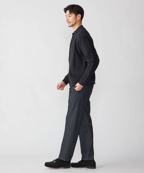 SHIPS（シップス）の「SHIPS: 〈手洗い可能〉SOLOTEX(R) ピケ ドライバーズ ニット（カーディガン/ボレロ・メンズ・ブラウン/ダークグレー/ネイビー・SMALL/MEDIUM/LARGE/X-LARGE）」の11枚目の写真