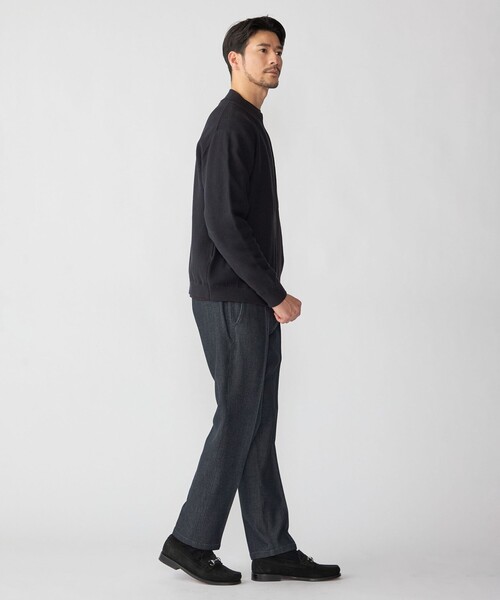 SHIPS（シップス）の「SHIPS: 〈手洗い可能〉SOLOTEX(R) ピケ ドライバーズ ニット（カーディガン/ボレロ・メンズ・ブラウン/ダークグレー/ネイビー・SMALL/MEDIUM/LARGE/X-LARGE）」の13枚目の写真