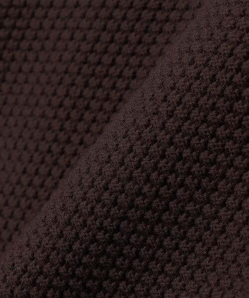 SHIPS（シップス）の「SHIPS: 〈手洗い可能〉SOLOTEX(R) ピケ ドライバーズ ニット（カーディガン/ボレロ・メンズ・ブラウン/ダークグレー/ネイビー・SMALL/MEDIUM/LARGE/X-LARGE）」の5枚目の写真