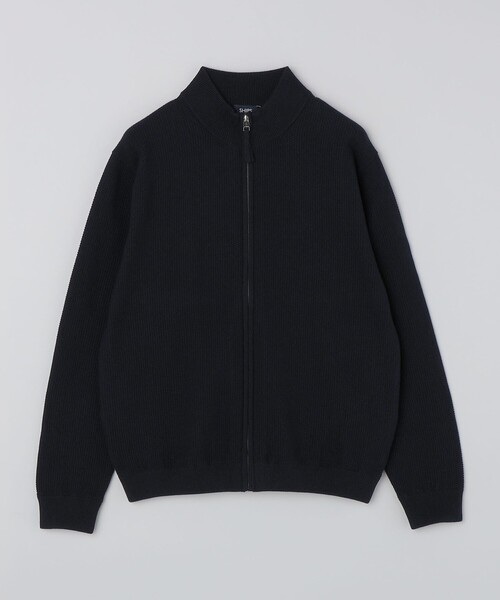 SHIPS（シップス）の「SHIPS: 〈手洗い可能〉SOLOTEX(R) ピケ ドライバーズ ニット（カーディガン/ボレロ・メンズ・ブラウン/ダークグレー/ネイビー・SMALL/MEDIUM/LARGE/X-LARGE）」の6枚目の写真