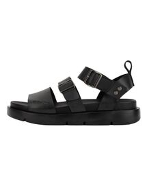 DIFFERSHOE（ディファーシュー）の「男性ルセールストラップレザーサンダル5CM（サンダル）」