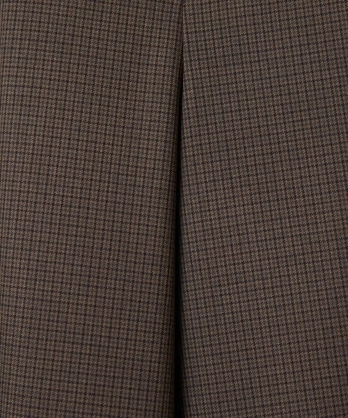 セール】チェック柄2タックワイドパンツ（その他パンツ）｜MICHEL