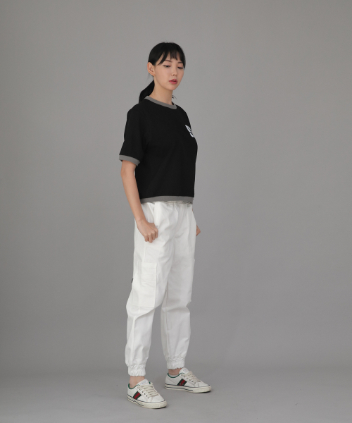 SAINTCREW(セントクルー)の「ボールドアンクルバンドカーゴジョガーパンツ BAC-328 ホワイト(スウェットパンツ・メンズ・その他・MEDIUM/LARGE/X-LARGE)」の5枚目の写真