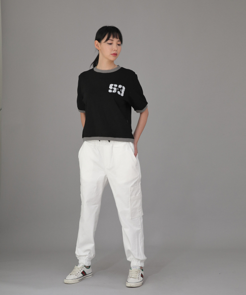 SAINTCREW(セントクルー)の「ボールドアンクルバンドカーゴジョガーパンツ BAC-328 ホワイト(スウェットパンツ・メンズ・その他・MEDIUM/LARGE/X-LARGE)」の3枚目の写真