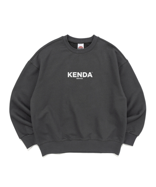 KENDA(ケンダ)の「MAIN LOGO MTM (CHARCOAL)(スウェット・レディース・ダークグレー・SMALL/MEDIUM/LARGE/X-LARGE)」の1枚目の写真