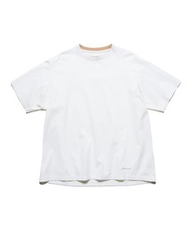 LUSTER COTTON DOUBLE RIB WIDE TEE