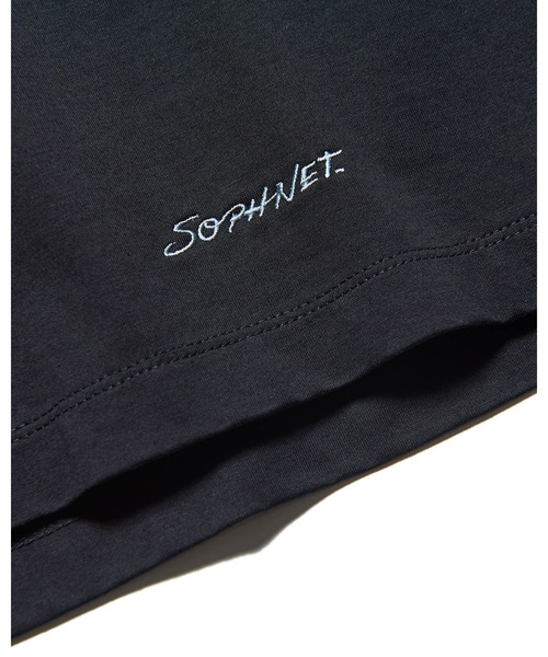 SOPHNET.（ソフネット）の「LUSTER COTTON DOUBLE RIB WIDE TEE（Tシャツ/カットソー・メンズ・ブラック/ホワイト/ブラウン・5/4/3/2/1）」の11枚目の写真