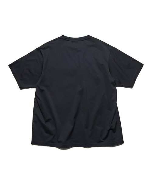 SOPHNET.（ソフネット）の「LUSTER COTTON DOUBLE RIB WIDE TEE（Tシャツ/カットソー・メンズ・ブラック/ホワイト/ブラウン・5/4/3/2/1）」の9枚目の写真