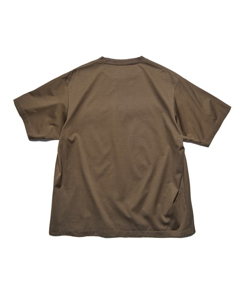 SOPHNET.（ソフネット）の「LUSTER COTTON DOUBLE RIB WIDE TEE（Tシャツ/カットソー・メンズ・ブラック/ホワイト/ブラウン・5/4/3/2/1）」の6枚目の写真