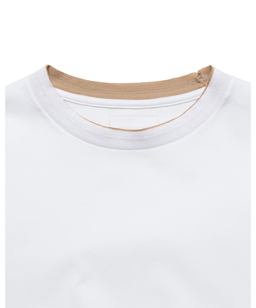 SOPHNET.（ソフネット）の「LUSTER COTTON DOUBLE RIB WIDE TEE（Tシャツ/カットソー・メンズ・ブラック/ホワイト/ブラウン・5/4/3/2/1）」の13枚目の写真