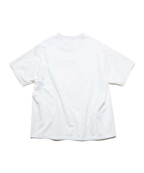 SOPHNET.（ソフネット）の「LUSTER COTTON DOUBLE RIB WIDE TEE（Tシャツ/カットソー・メンズ・ブラック/ホワイト/ブラウン・5/4/3/2/1）」の12枚目の写真