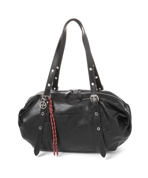 niko and...（ニコアンド）の「オリジナルソフトハトメボストンバッグ（ボストンバッグ・レディース・ダークブラウン/ブラック・0）」の6枚目の写真