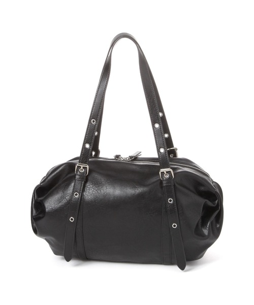 niko and...（ニコアンド）の「オリジナルソフトハトメボストンバッグ（ボストンバッグ・レディース・ダークブラウン/ブラック・0）」の8枚目の写真