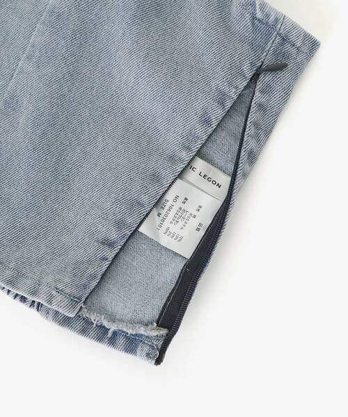 MAJESTIC LEGON（マジェスティックレゴン）の「ビッグリボンビジュービスチェ（キャミソール・レディース・サックスブルー/アイボリー/ピンクベージュ/ブラック・MEDIUM）」の14枚目の写真