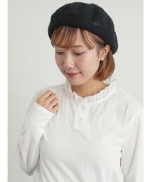 Samansa Mos2 | ◎襟フリルカットソー(Tシャツ/カットソー)