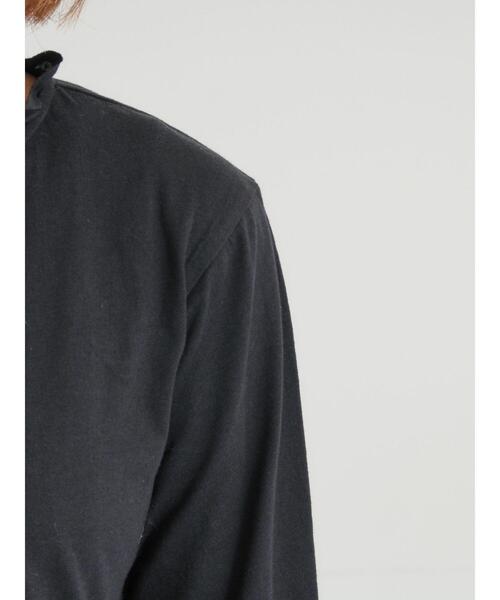 Samansa Mos2(サマンサ モスモス)の「◎襟フリルカットソー(Tシャツ/カットソー・レディース・グレー/オフホワイト/ベージュ/ブラック・F)」の7枚目の写真