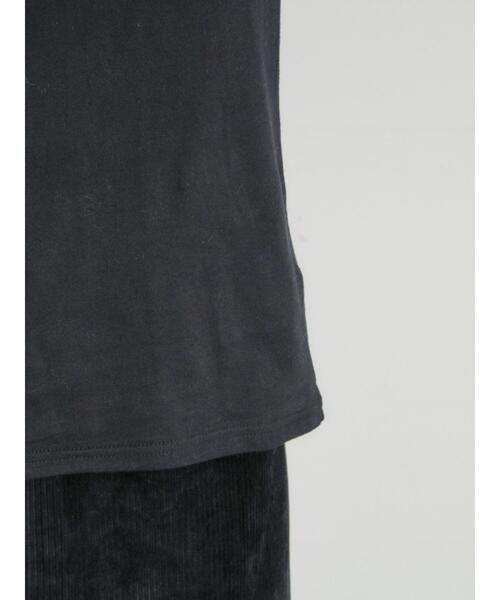 Samansa Mos2(サマンサ モスモス)の「◎襟フリルカットソー(Tシャツ/カットソー・レディース・グレー/オフホワイト/ベージュ/ブラック・F)」の6枚目の写真