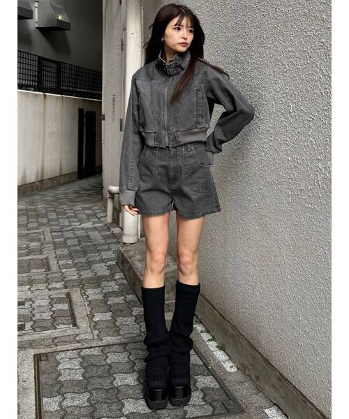 MURUA（ムルーア）の「ルージーソックブーツ（ブーツ・レディース・ブラック・22.5/23.5/24.5）」の11枚目の写真