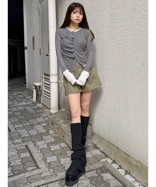 MURUA（ムルーア）の「ルージーソックブーツ（ブーツ・レディース・ブラック・22.5/23.5/24.5）」の16枚目の写真