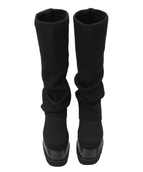 MURUA（ムルーア）の「ルージーソックブーツ（ブーツ・レディース・ブラック・22.5/23.5/24.5）」の20枚目の写真