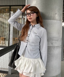 RAY CASSIN | 胸刺繍コンパクトシャツ(シャツ/ブラウス)