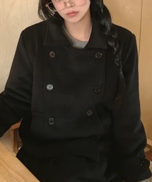 ピーコート（ブラック/黒色系）ファッション通販 - ZOZOTOWN