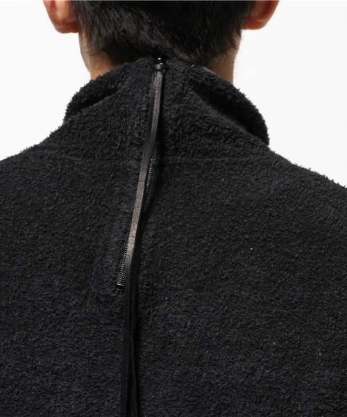 BHY-biography(ビーエイチワイバイオグラフィー)の「BACK ZIP UP TURTLE/バックジップアップタートル(Tシャツ/カットソー・メンズ・グレー系その他/ブルー系その他・44/46/48)」の6枚目の写真