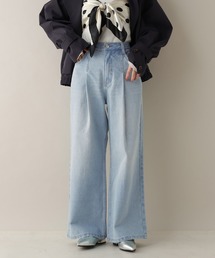 RAGEBLUE | デニムタックワイドパンツ(デニムパンツ)