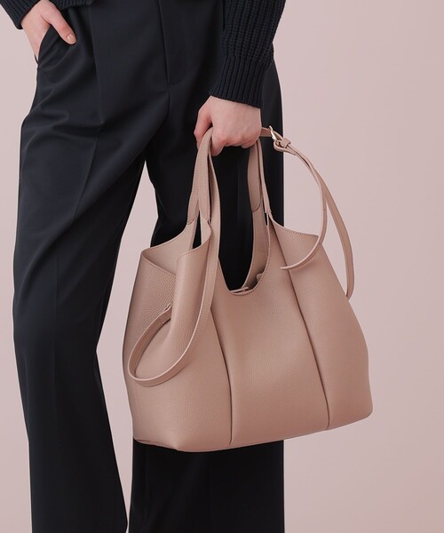 ANAYI(アナイ)の「◇ショルダートートバッグ(トートバッグ・レディース・チャコールグレー/ピンクベージュ/ブラック・FREE)」の3枚目の写真