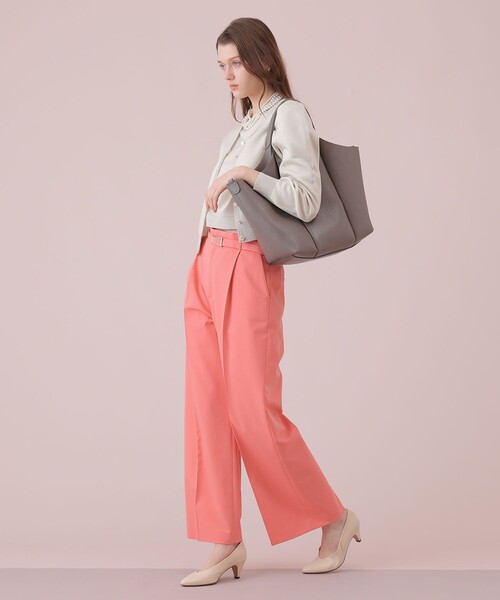 ANAYI(アナイ)の「◇ショルダートートバッグ(トートバッグ・レディース・チャコールグレー/ピンクベージュ/ブラック・FREE)」の12枚目の写真