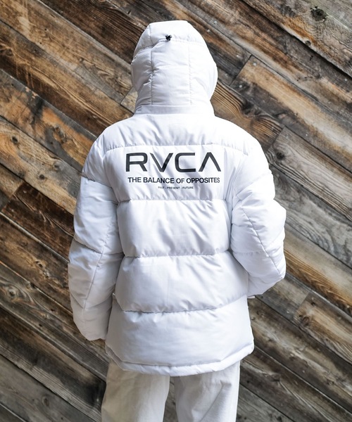 RVCA(ルーカ)の「RVCA メンズ RVCA×AZUL PUFFER JKT ジャケット 【2025年秋冬モデル】/ルーカアズールコラボパフジャケット(ブルゾン・メンズ・カモフラージュ/ブラック/ホワイト・MEDIUM/LARGE)」の13枚目の写真