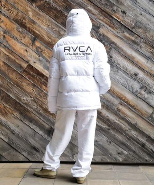 RVCA(ルーカ)の「RVCA メンズ RVCA×AZUL PUFFER JKT ジャケット 【2025年秋冬モデル】/ルーカアズールコラボパフジャケット(ブルゾン・メンズ・カモフラージュ/ブラック/ホワイト・MEDIUM/LARGE)」の9枚目の写真
