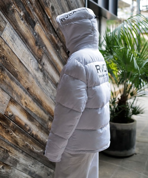 RVCA(ルーカ)の「RVCA メンズ RVCA×AZUL PUFFER JKT ジャケット 【2025年秋冬モデル】/ルーカアズールコラボパフジャケット(ブルゾン・メンズ・カモフラージュ/ブラック/ホワイト・MEDIUM/LARGE)」の12枚目の写真