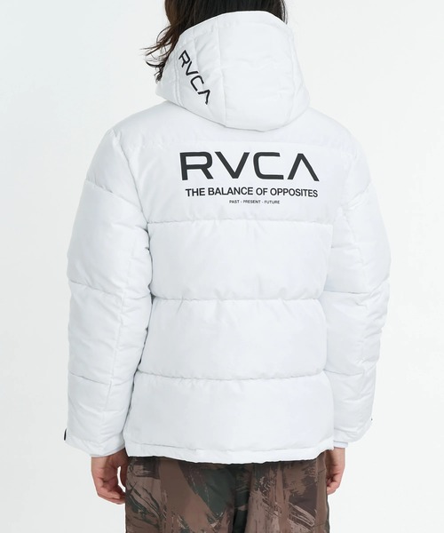 RVCA(ルーカ)の「RVCA メンズ RVCA×AZUL PUFFER JKT ジャケット 【2025年秋冬モデル】/ルーカアズールコラボパフジャケット(ブルゾン・メンズ・カモフラージュ/ブラック/ホワイト・MEDIUM/LARGE)」の5枚目の写真