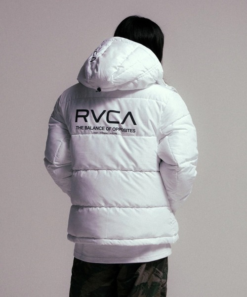 RVCA(ルーカ)の「RVCA メンズ RVCA×AZUL PUFFER JKT ジャケット 【2025年秋冬モデル】/ルーカアズールコラボパフジャケット(ブルゾン・メンズ・カモフラージュ/ブラック/ホワイト・MEDIUM/LARGE)」の6枚目の写真