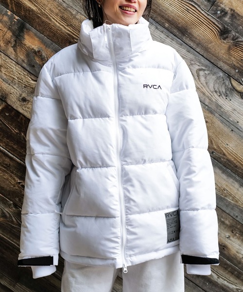 RVCA(ルーカ)の「RVCA メンズ RVCA×AZUL PUFFER JKT ジャケット 【2025年秋冬モデル】/ルーカアズールコラボパフジャケット(ブルゾン・メンズ・カモフラージュ/ブラック/ホワイト・MEDIUM/LARGE)」の8枚目の写真