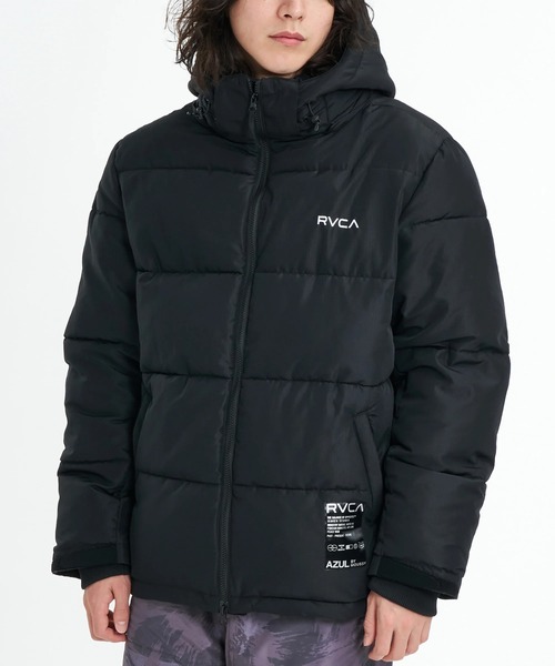RVCA(ルーカ)の「RVCA メンズ RVCA×AZUL PUFFER JKT ジャケット 【2025年秋冬モデル】/ルーカアズールコラボパフジャケット(ブルゾン・メンズ・カモフラージュ/ブラック/ホワイト・MEDIUM/LARGE)」の19枚目の写真