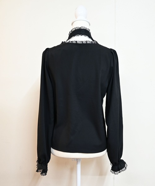 MA*RS（アメーバーマーズ）の「クロスチョーカー付きブラウス（シャツ/ブラウス・レディース・ブラック/ピンク/ホワイト・FREE）」の20枚目の写真