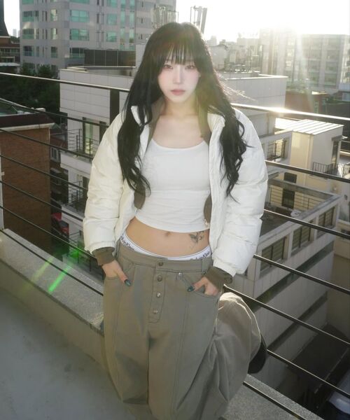 LMCの「WM OG CROP PUFFER DUCK DOWN PARKA cream(ダウンジャケット/コート・レディース・その他・S/M)」の14枚目の写真