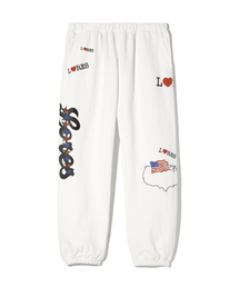 LORES（ロアス）の「America Sweatpants - Cream（スウェットパンツ）」